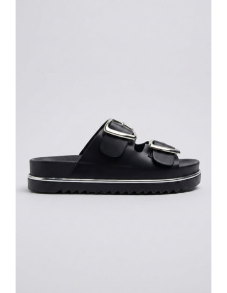 Solo Soprani ciabatta con maxi fibbie Seraphine ssw619n71 [47c20720]