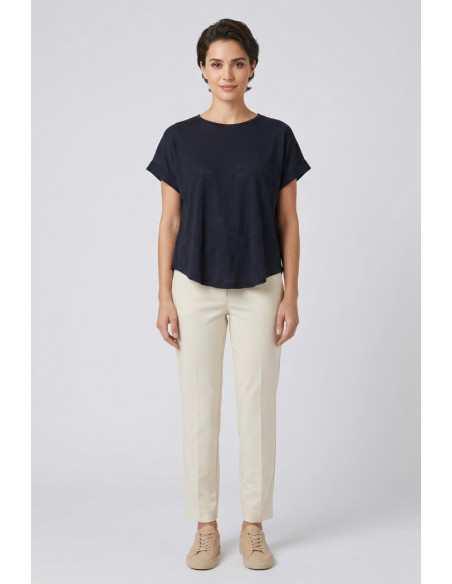 Markup t-shirt manica ampia in cotone MW11007 [abe46517]