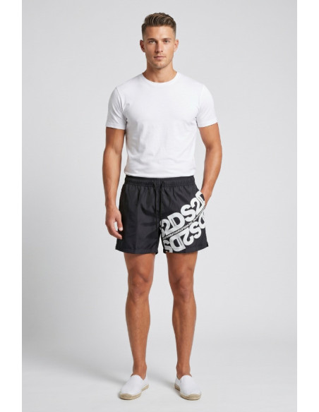 Drop Season 2 bermuda mare con stampa logo SS26B02 [878637f3]