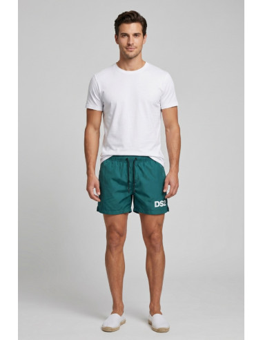 Drop Season 2 bermuda mare con stampa logo SS26B01 [a624b1d0]