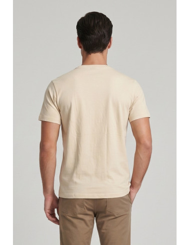 Refrigue t-shirt in jersey di cotone con logo ricamato R4532M261 [7216ea02]