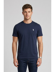 Refrigue t-shirt in jersey di cotone con logo ricamato R4532M261 [14f8b400]