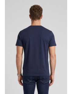 Refrigue t-shirt in jersey di cotone con logo ricamato R4532M261 [14f8b400] 2