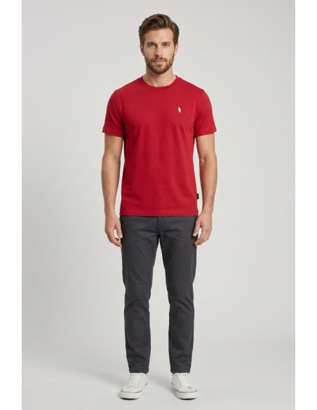 Refrigue t-shirt in jersey di cotone con logo ricamato R4532M261 [f3365f0b]