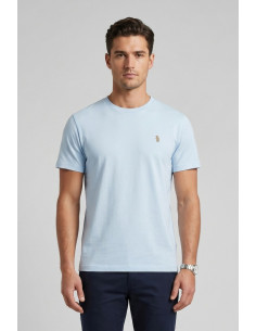Refrigue t-shirt in jersey di cotone con logo ricamato R4532M261 [1caac4d3]