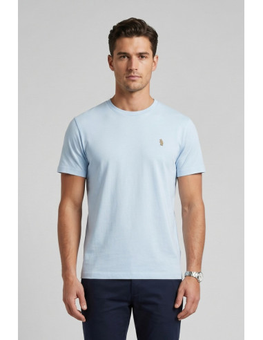 Refrigue t-shirt in jersey di cotone con logo ricamato R4532M261 [1caac4d3]