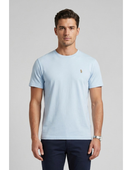 Refrigue t-shirt in jersey di cotone con logo ricamato R4532M261 [1caac4d3]