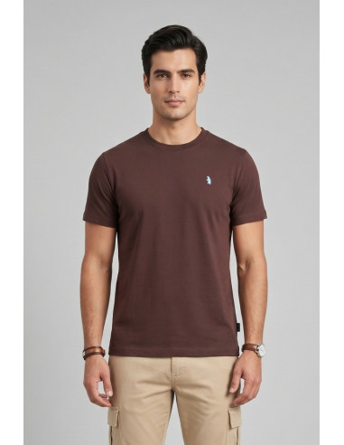 Refrigue t-shirt in jersey di cotone con logo ricamato R4532M261 [d6e4a3ed]