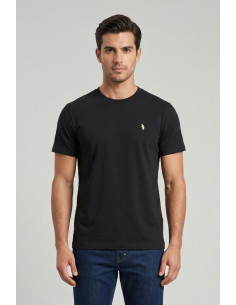Refrigue t-shirt in jersey di cotone con logo ricamato R4532M261 [a4e4b68a]