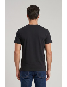 Refrigue t-shirt in jersey di cotone con logo ricamato R4532M261 [a4e4b68a] 2