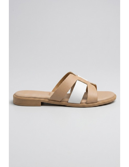 Floralì ciabatta con fasce incrociate POS136 [4af8665a]