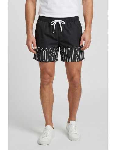 Moschino bermuda mare con stampa logo V3A4207 [40ddaf46]