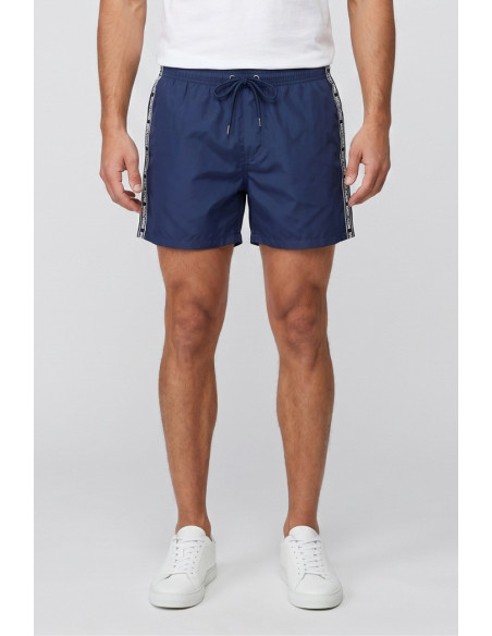 Moschino bermuda mare con bande logate laterali V3A4223 [88cc85d7]