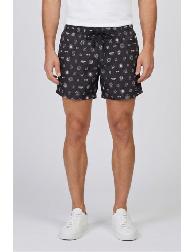 Moschino bermuda mare a fantasia V3A4237 [b0c7ff70]