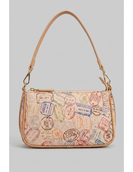 ALV by Alviero Martini borsa baguette Passport Classic ALVB7124 [13d4c5df]