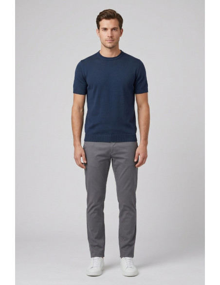 Squad2 maglia girocollo in cotone mezza manica MA507 [8dd35ff7]