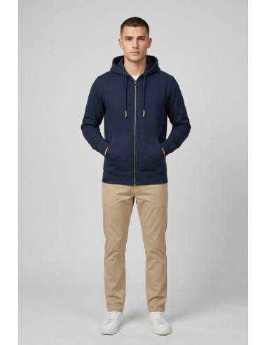 Datch felpa cappuccio in misto cotone DM9813 [119cdabf]