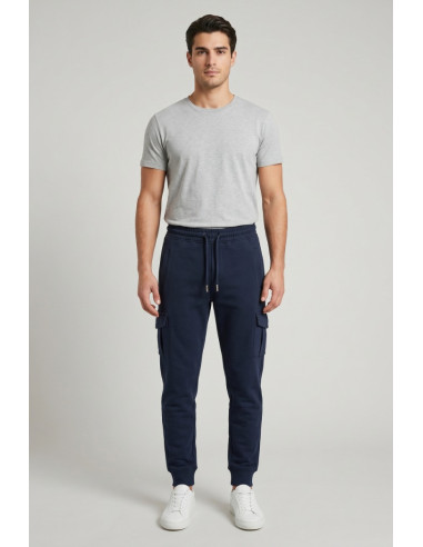 Datch pantalone in piquet di misto cotone DM9812 [6991f2a4]
