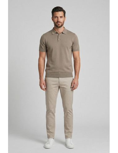 Datch polo in maglia di cotone DM9865 [05851729]