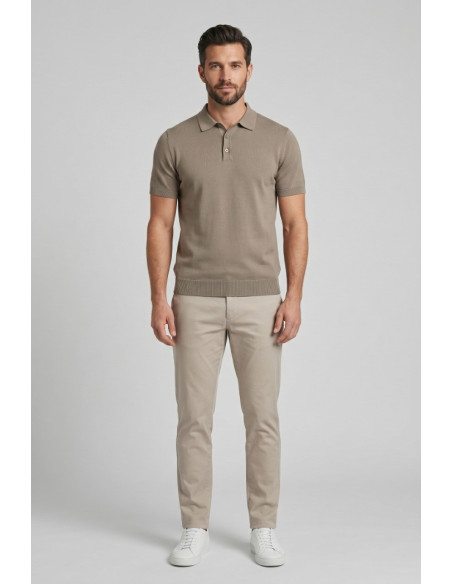 Datch polo in maglia di cotone DM9865 [05851729]