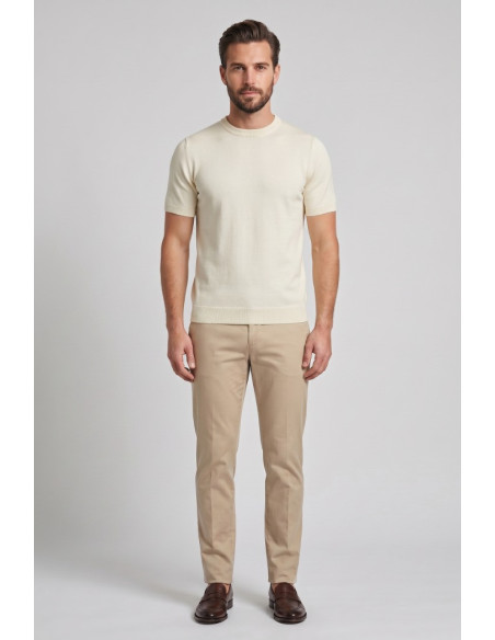 Datch maglia girocollo in cotone DM9866 [db05b298]