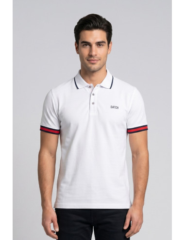 Datch polo in piquet di cotone DM9893 [0745abe2]