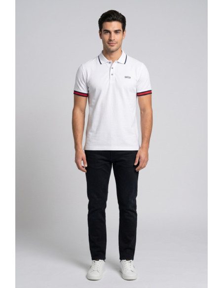 Datch polo in piquet di cotone DM9893 [697e29eb]