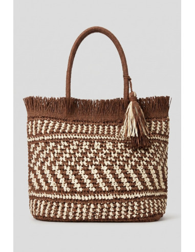 Sheis borsa in paglia intrecciata DB6001 [f3f2aa95]