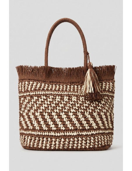 Sheis borsa in paglia intrecciata DB6001 [f3f2aa95]