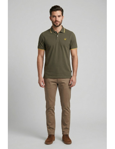 Henry Cotton's polo in piquet di cotone P626128 [8552b1fa]