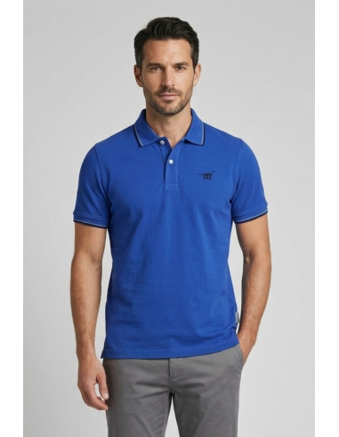 Henry Cotton's polo in piquet di cotone P626128 [4dbcec24]