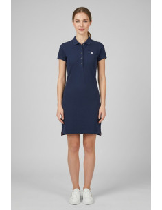 US Polo ASSN abito in cotone Sara US43318015 [b606cd1a]