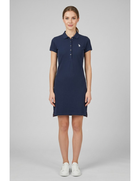 US Polo ASSN abito in cotone Sara US43318015 [b606cd1a]