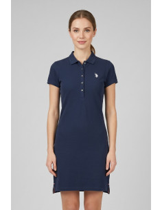 US Polo ASSN abito in cotone Sara US43318015 [b606cd1a] 2