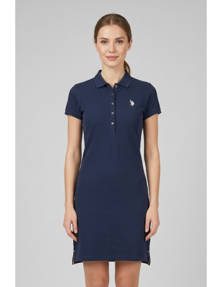 US Polo ASSN abito in cotone Sara US43318015 [6f208e17]