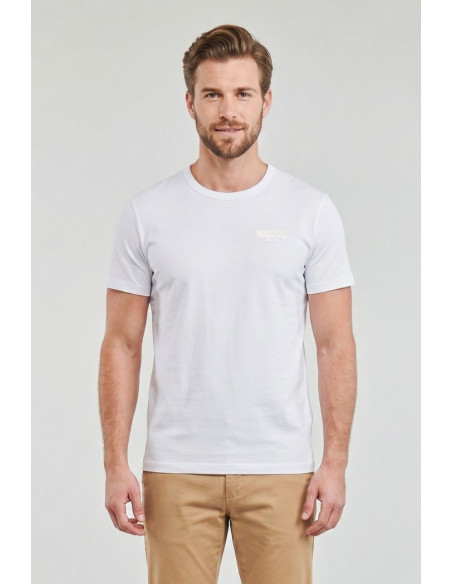 Moschino t-shirt in misto cotone stretch V1A0720-4428 [5741e9d4]