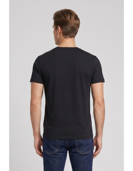 Moschino t-shirt in misto cotone stretch V1A0720-4428 [a5651255]