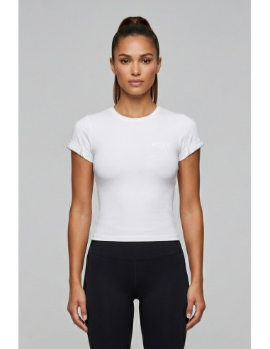 Moschino t-shirt in misto cotone stretch V6A0710 [ff08714c]