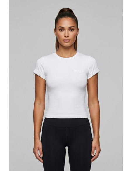 Moschino t-shirt in misto cotone stretch V6A0710 [ff08714c]