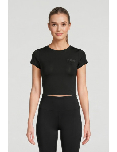 Moschino t-shirt in misto cotone stretch V6A0710 [d40ac9c0]