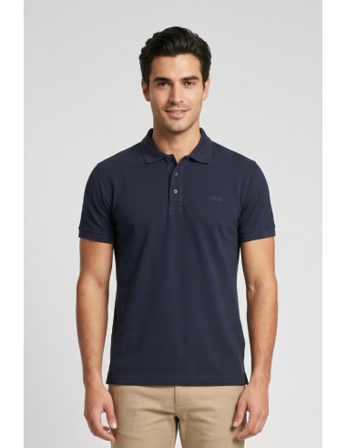 Datch polo in piquet di cotone stretch DM1881 [c6869761]