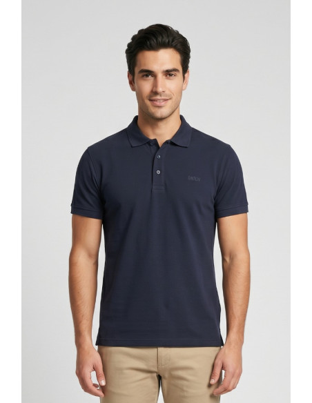 Datch polo in piquet di cotone stretch DM1881 [c6869761]