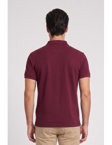 Datch polo in piquet di cotone stretch DM1881 [9655bd6e]