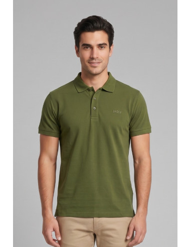 Datch polo in piquet di cotone stretch DM1881 [df2f6be5]
