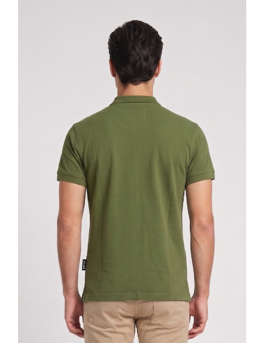 Datch polo in piquet di cotone stretch DM1881 [060928e8]