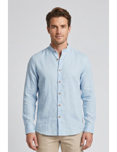 Datch camicia coreana in lino DM1952 [1e905731]