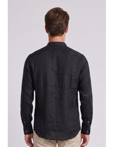 Datch camicia coreana in lino DM1952 [7ff86665]