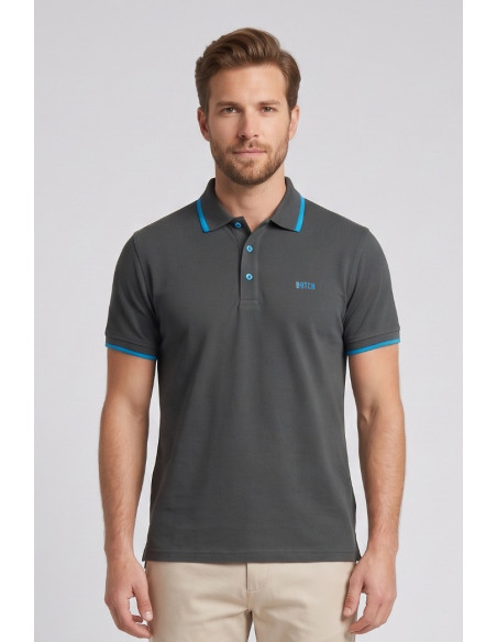 Datch polo in piquet di cotone DM2523 [45b4ca8c]