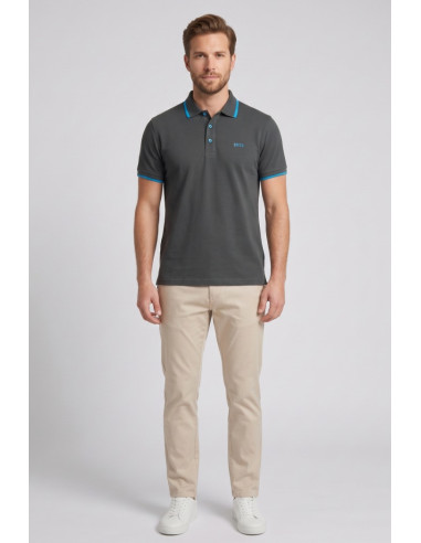 Datch polo in piquet di cotone DM2523 [2b8f4885]