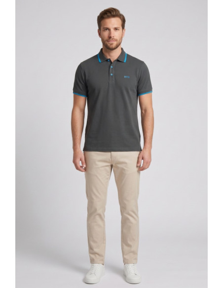 Datch polo in piquet di cotone DM2523 [2b8f4885]
